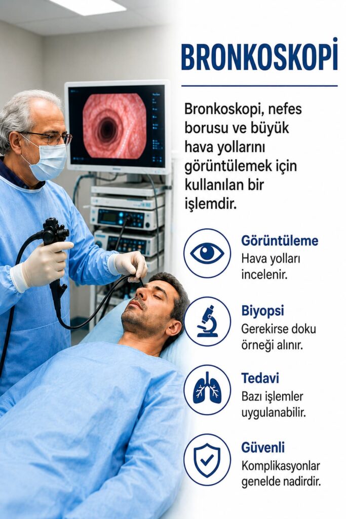 Girisimsel bronkoskopi proseduru