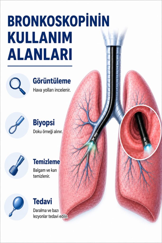 Hava yollari bronkoskopi tedavisi