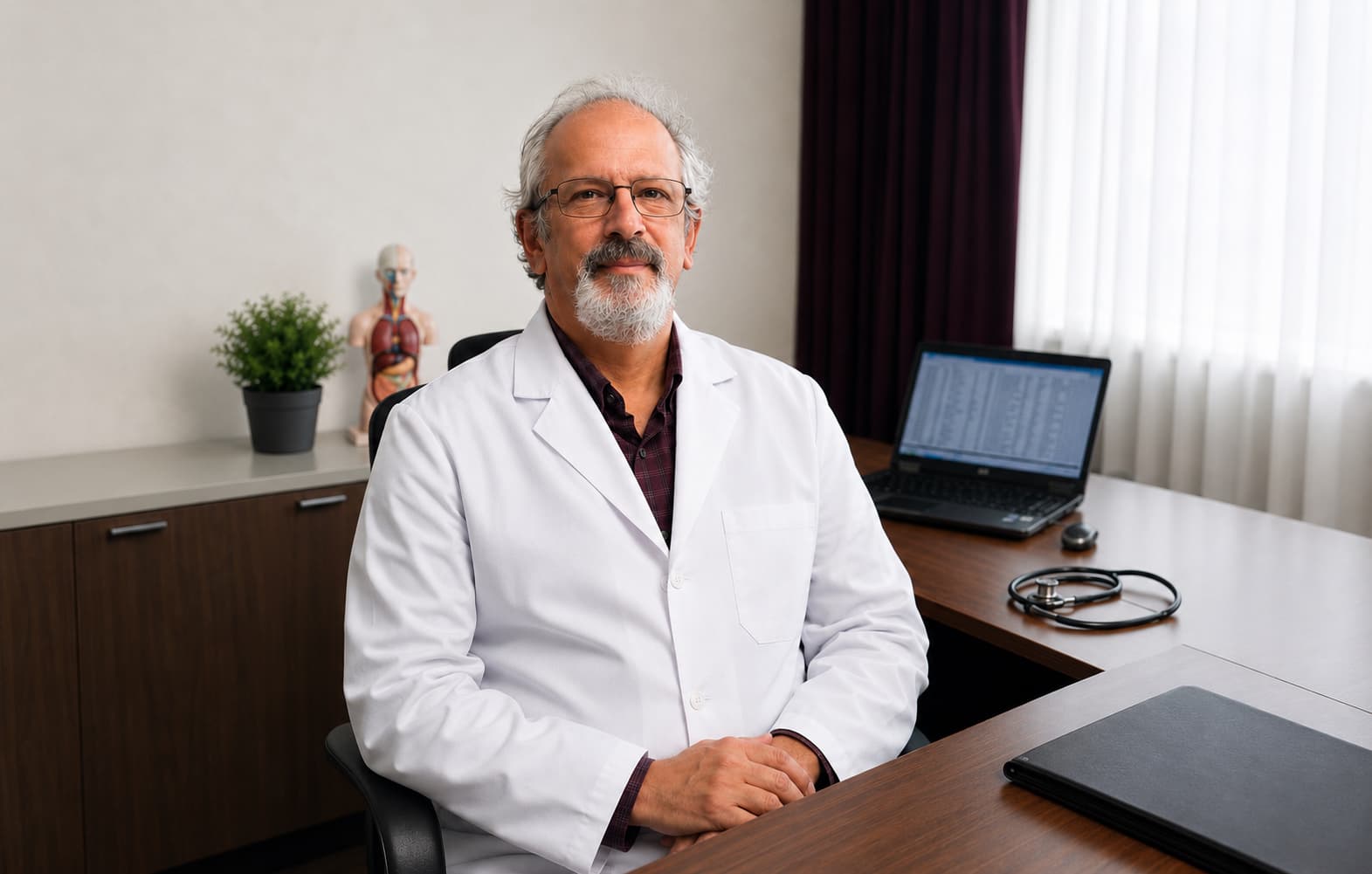 Prof. Dr. Ziya Toros Selcuk chest diseases portrait